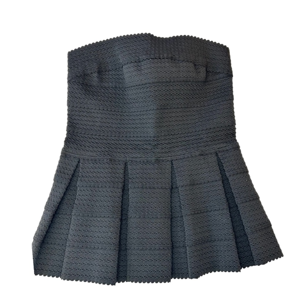 Sans Souci Peplum Strapless Top